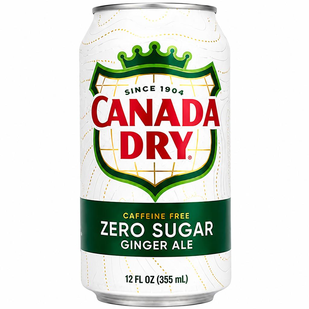 Canada Dry Ginger Ale Zero 12 Unidades / 355 mL 3
