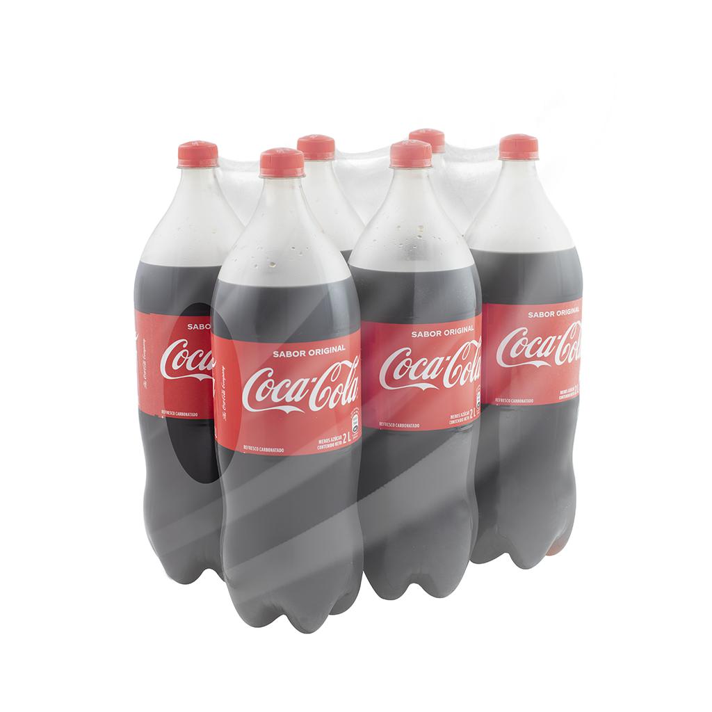 Coca Cola Regular 6 Unidades / 2 L / 67.63 oz 2