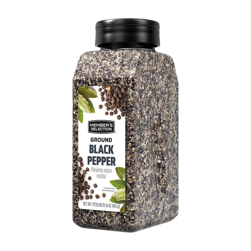 Member's Selection Pimienta Negra Molida 453 g / 16 oz 2