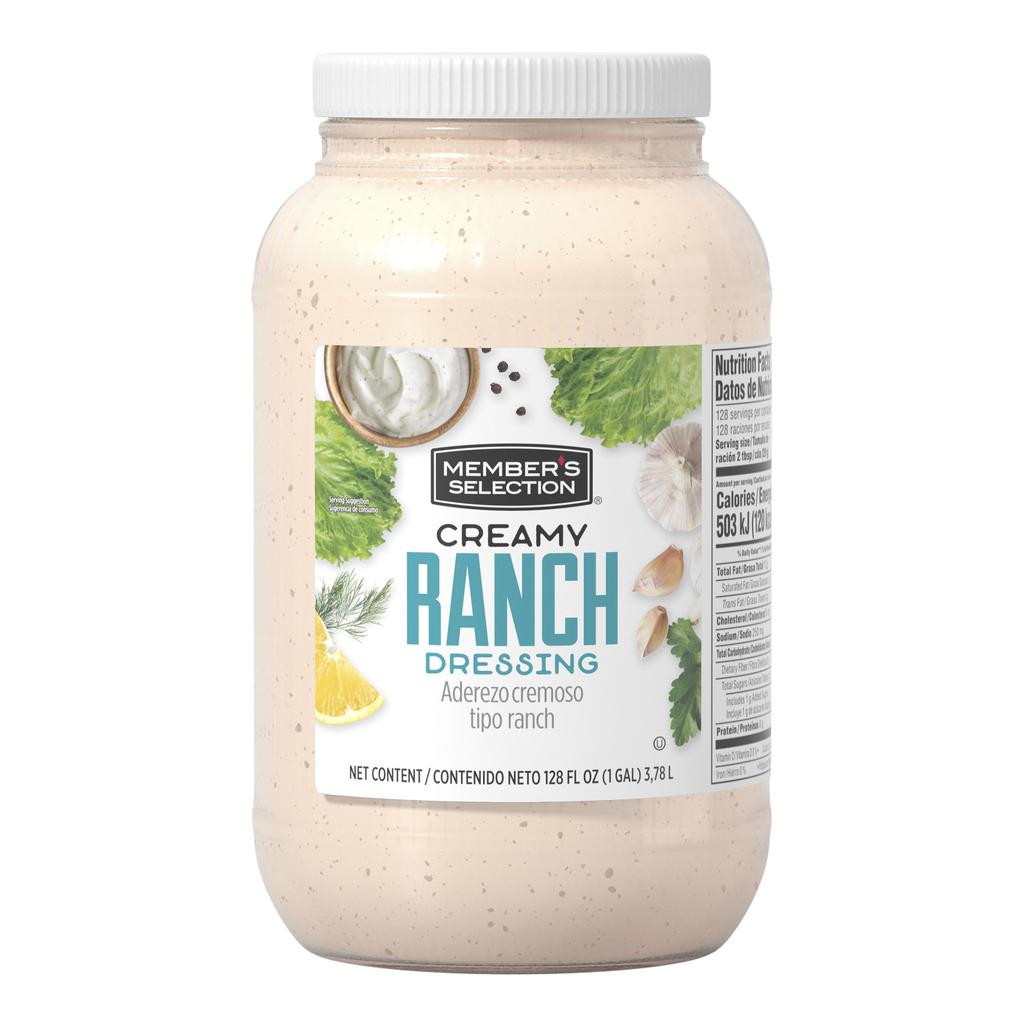 Member's Selection Aderezo Ranch 3.78 L / 128 oz