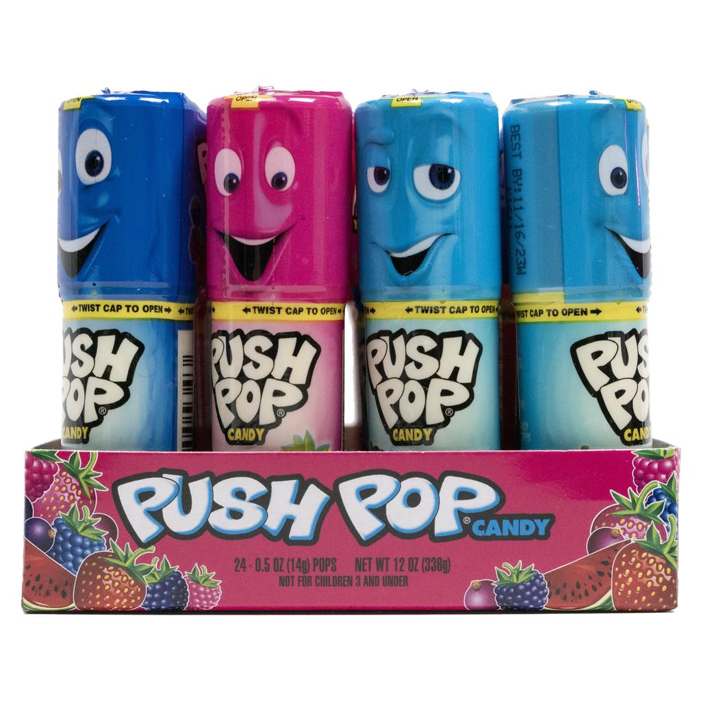 Push Pop Caramelos Sabor a Fruta 24 Unidades / 14 g / 0.5 oz 3