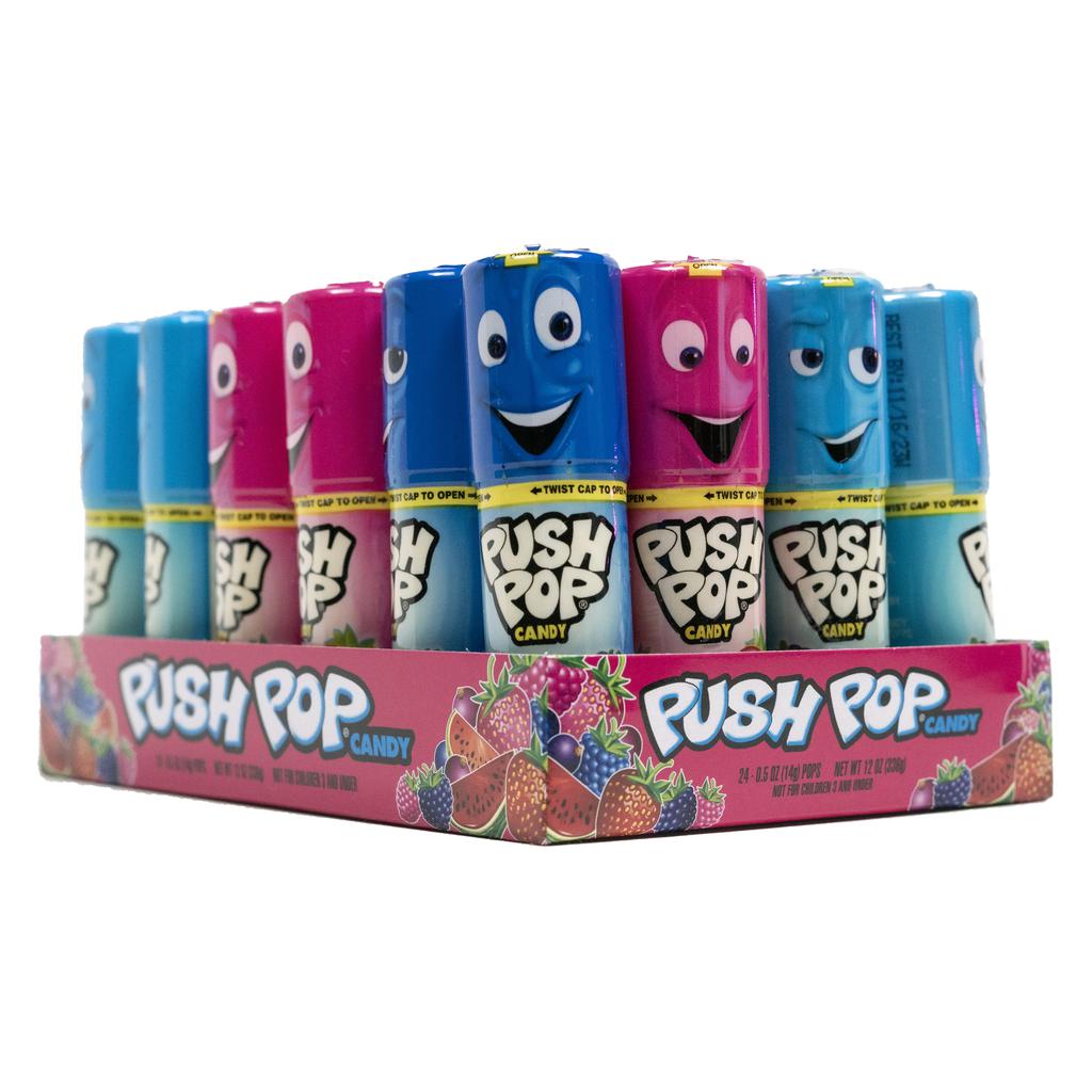 Push Pop Caramelos Sabor a Fruta 24 Unidades / 14 g / 0.5 oz 4