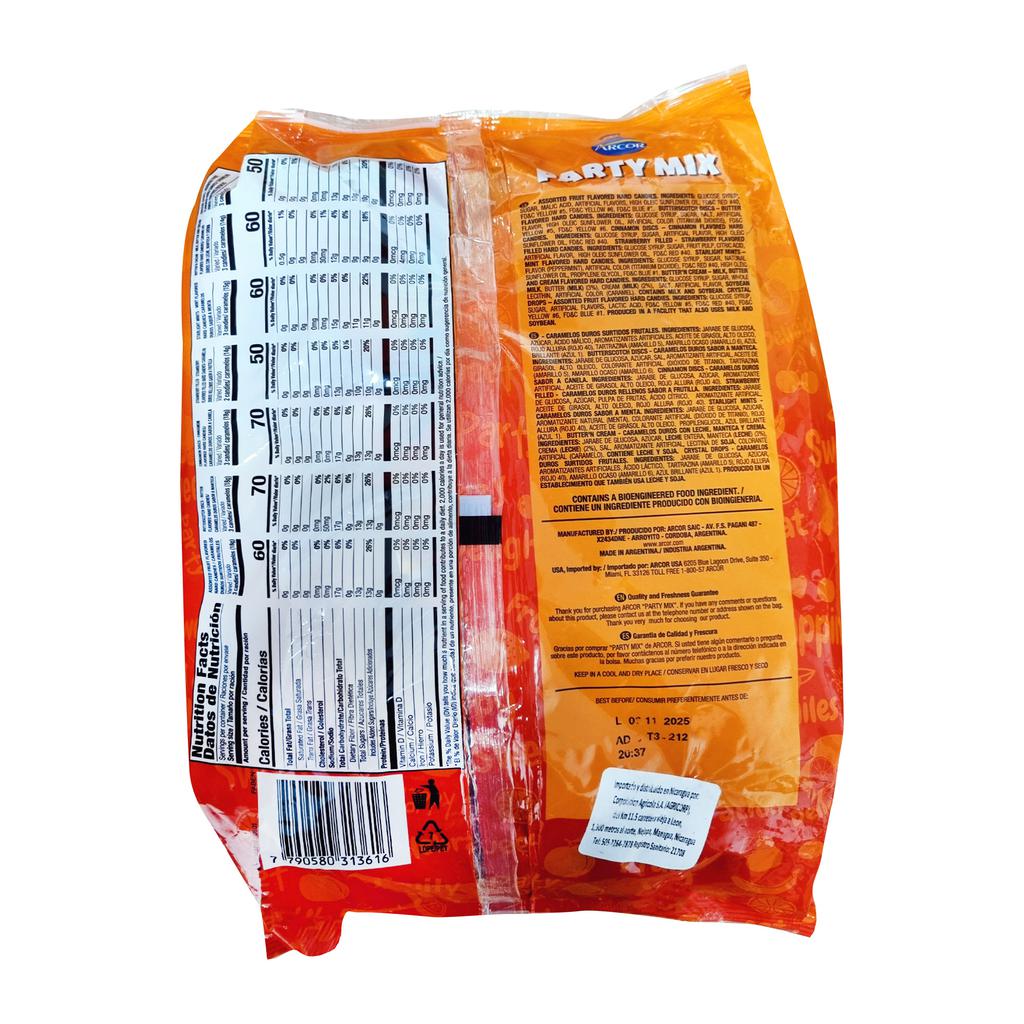 Arcor Dulces Duros y Rellenos de Sabores Surtidos - Ideal para Fiestas 2.2 kg / 5 lb 4
