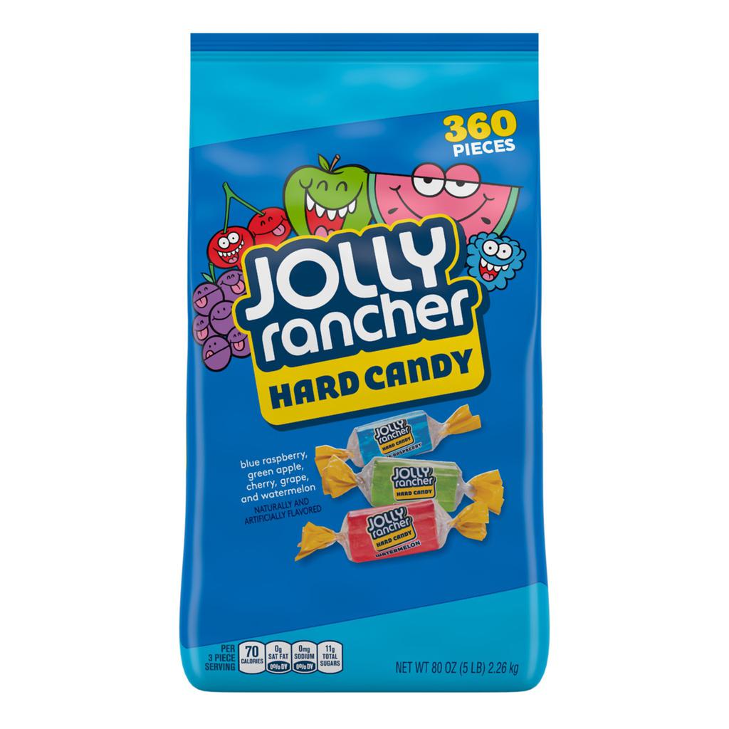 Jolly Rancher Caramelos Sabor a Fruta 2.26 kg / 80 oz