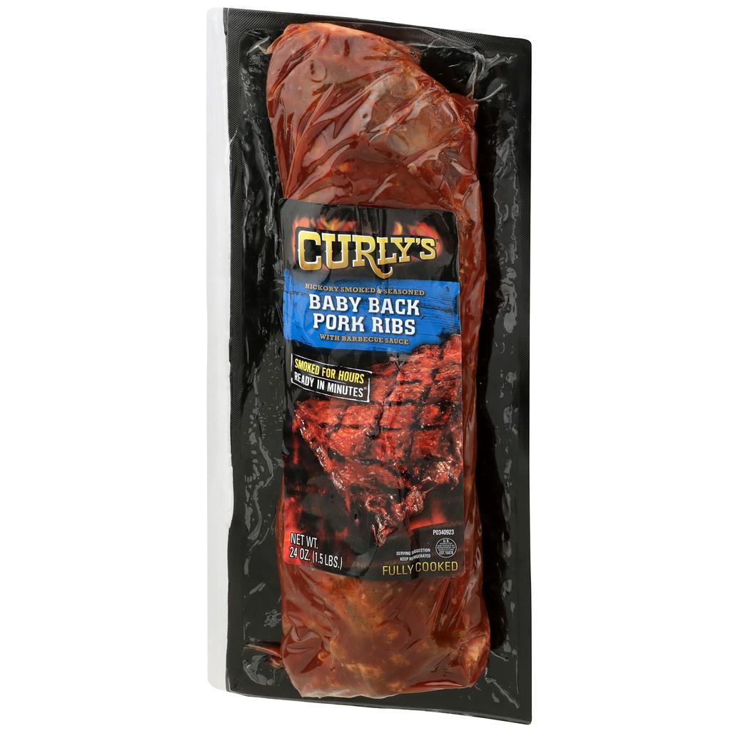 Curly's Costillas de Cerdo Baby Back 680 g / 24 oz