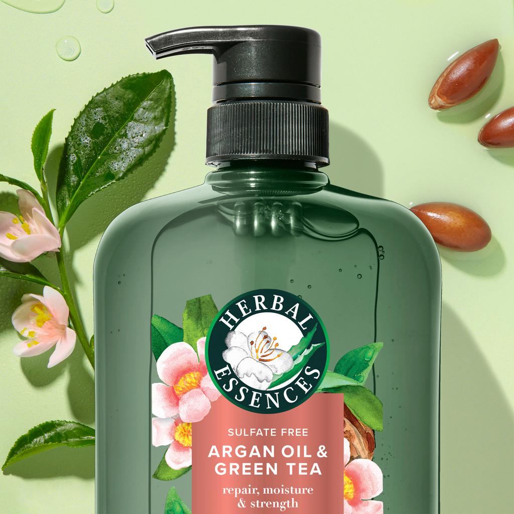 Herbal Essences Shampoo con Aceite de Argán y Té Verde 1 L / 33.8 oz 2