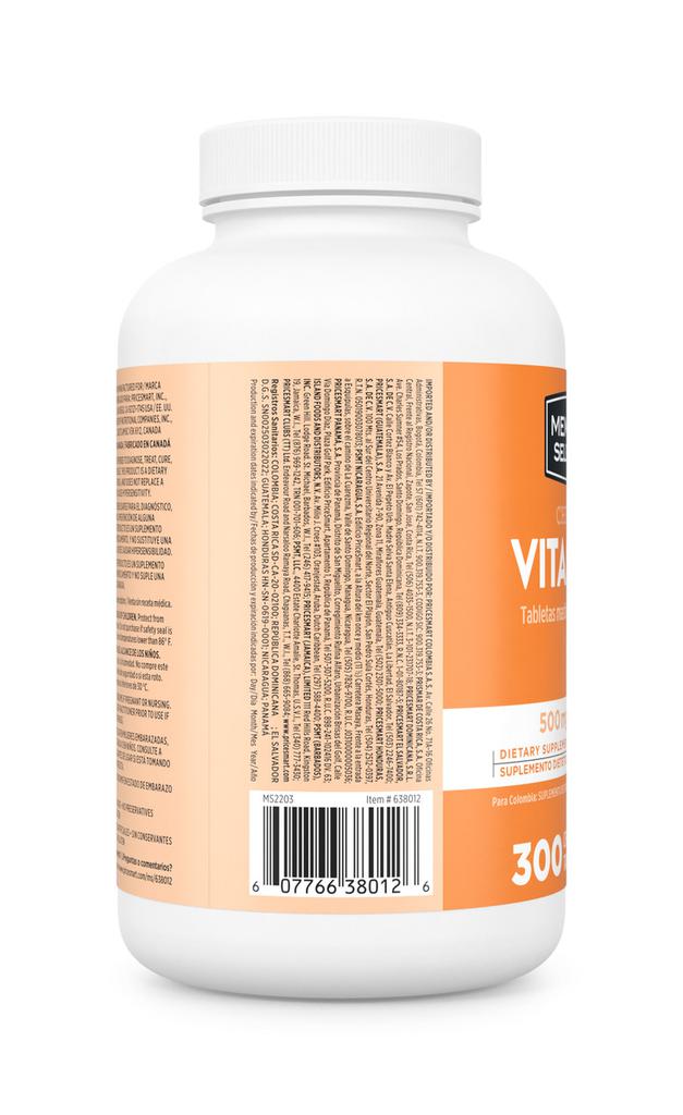 Member's Selection Tabletas Masticables de Vitamina C 300 Unidades 2