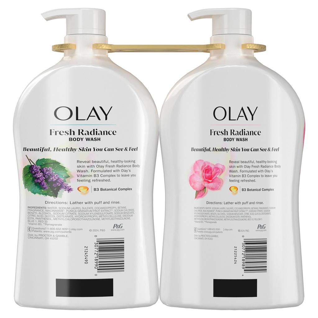 Olay Jabón Líquido Corporal Fresh Radiance 2 Unidades / 1.03 L / 35 oz 2