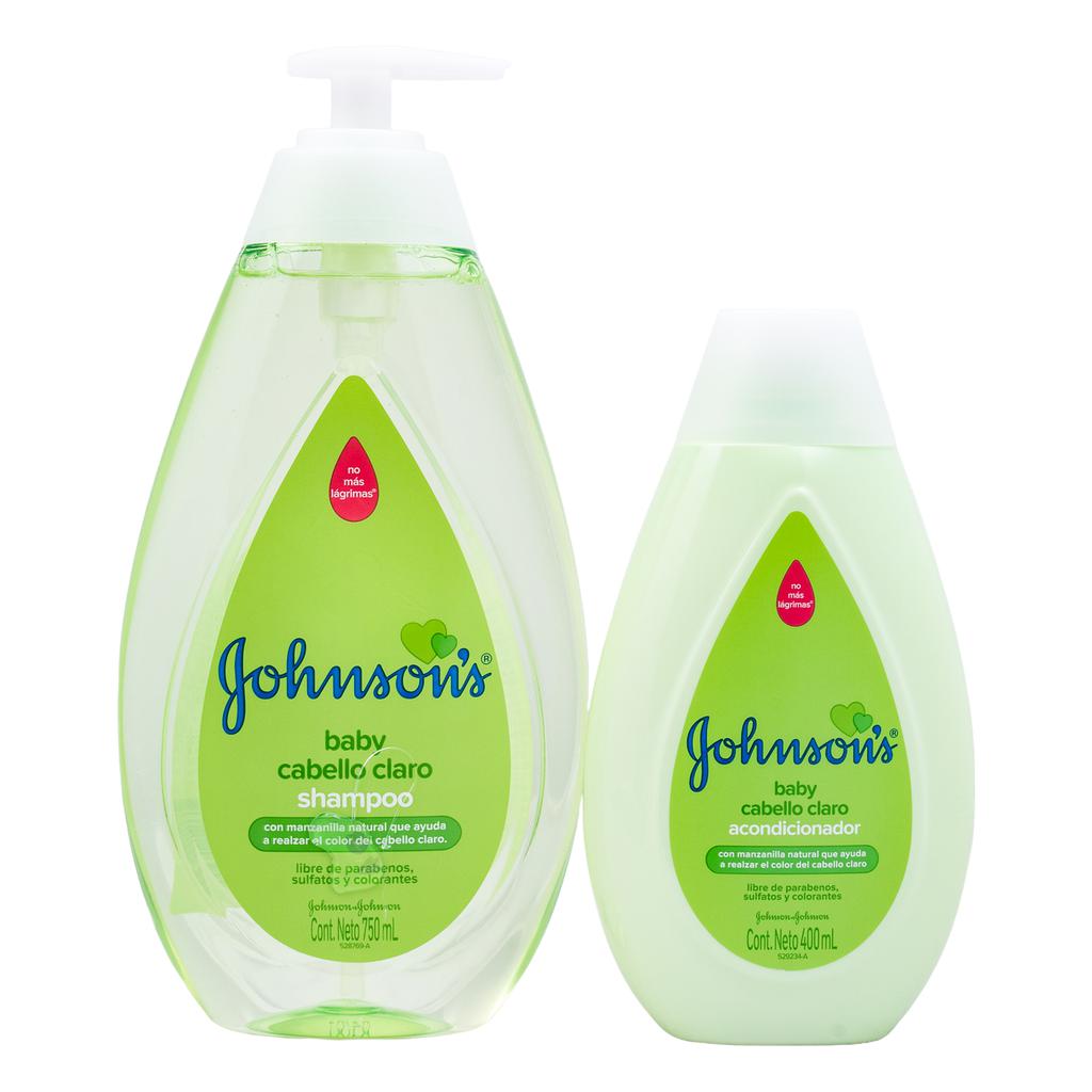 Johnson's Baby Champú 750 mL + Acondicionador 400 mL 2