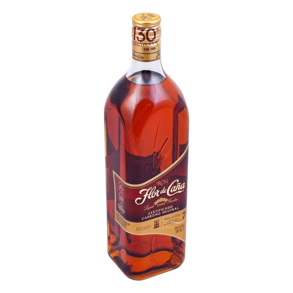 Flor de Caña 7 Años Ron Añejo 1 L / 33.8 oz Flor de Caña 3