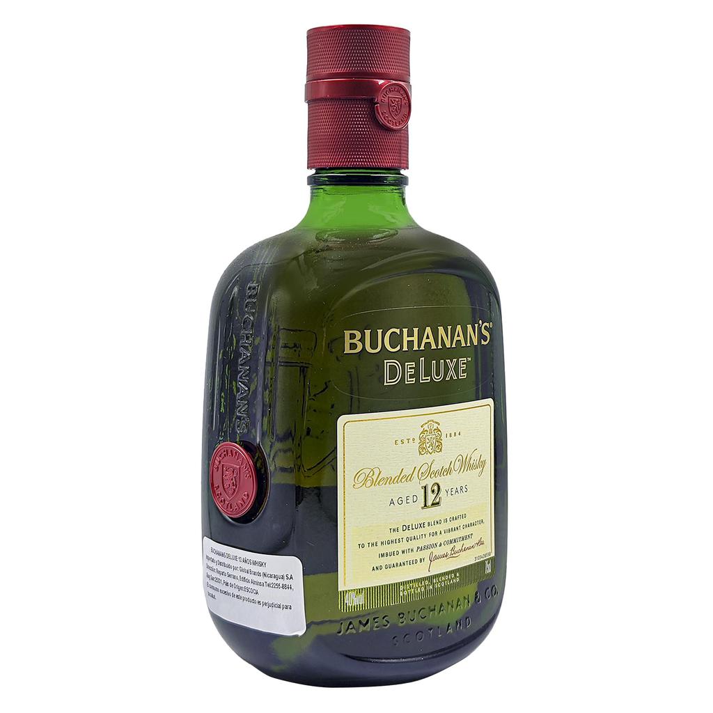 Buchanan's Scotch Whisky Deluxe 12 Años 750 mL / 25.3 oz 2