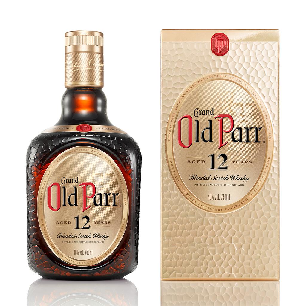 Grand Old Parr Whisky 12 Años 750 mL 2