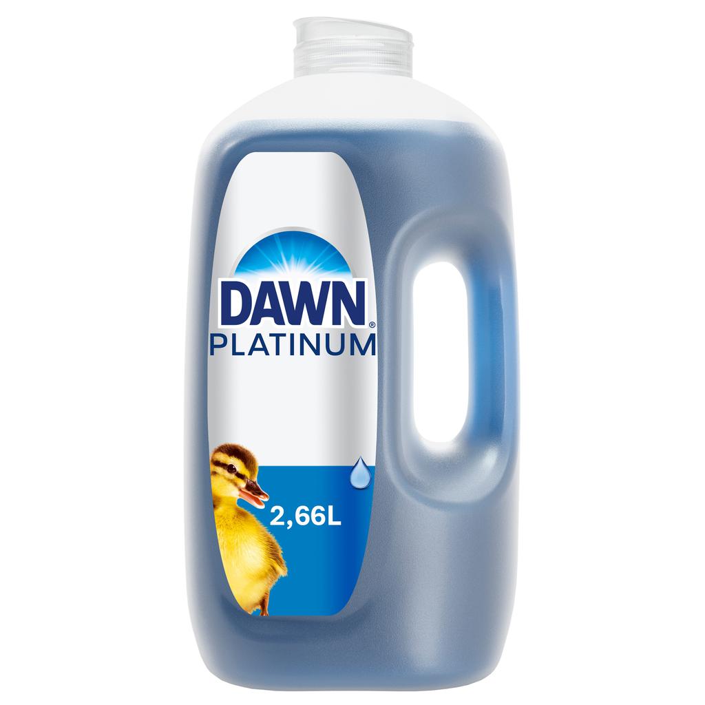 Dawn Lavaplatos Líquido Platinum Desengrasante Aroma Fresh Rain 2.66 L / 90 oz