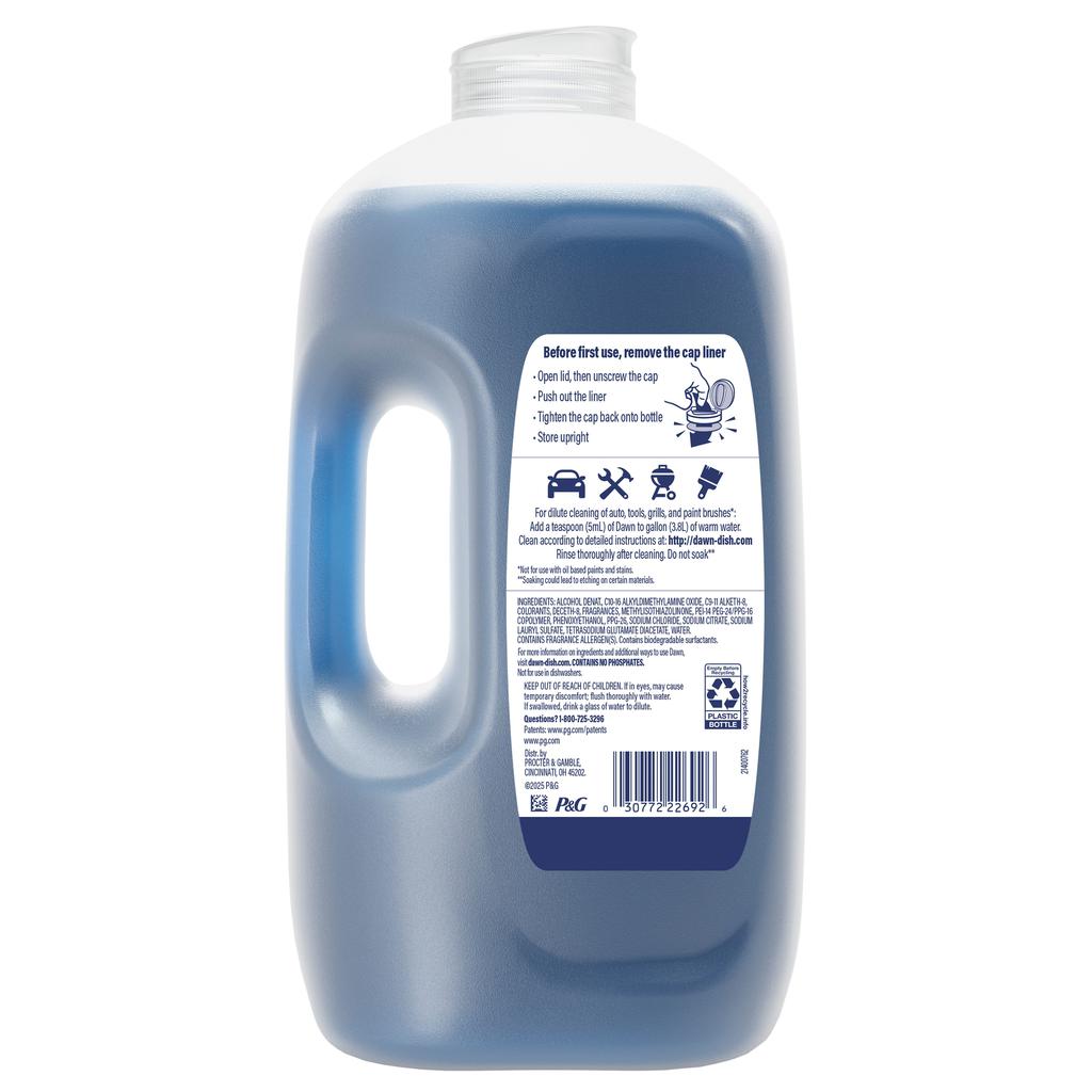 Dawn Lavaplatos Líquido Platinum Desengrasante Aroma Fresh Rain 2.66 L / 90 oz 2