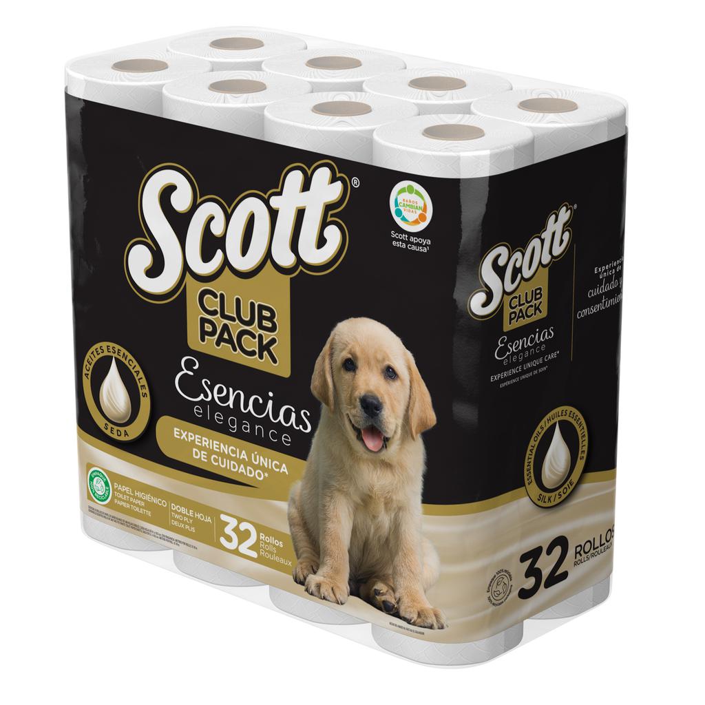 Scott Esencias Elegance Papel Higiénico 32 Rollos / 350 Hojas 2