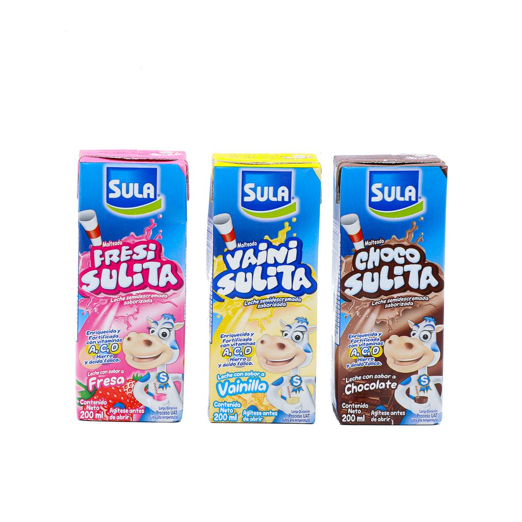 Sula Malteadas Surtidas 24 Unidades / 200 mL