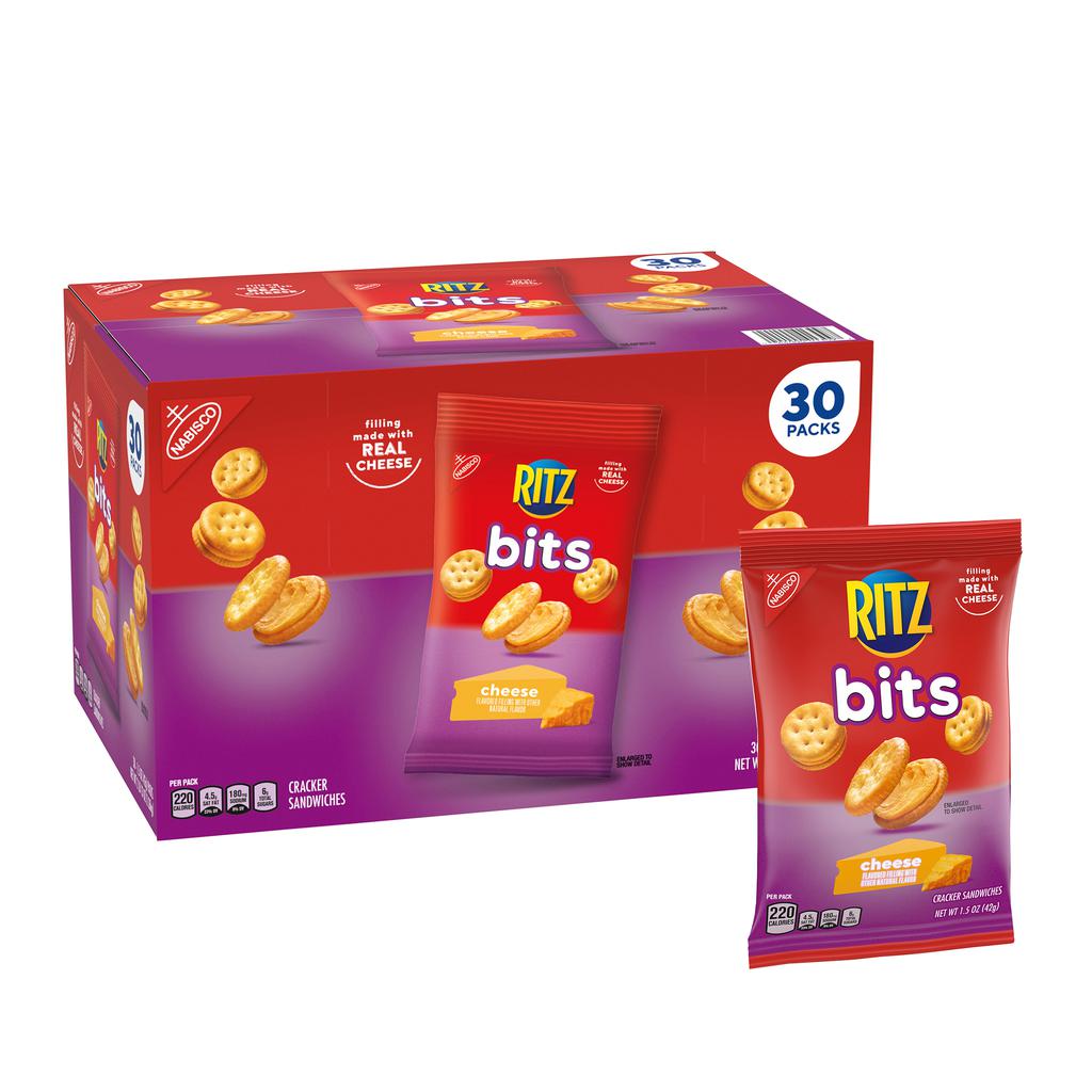 Ritz Bits Galletas con Queso 30 Unidades / 42 g / 1.5 oz
