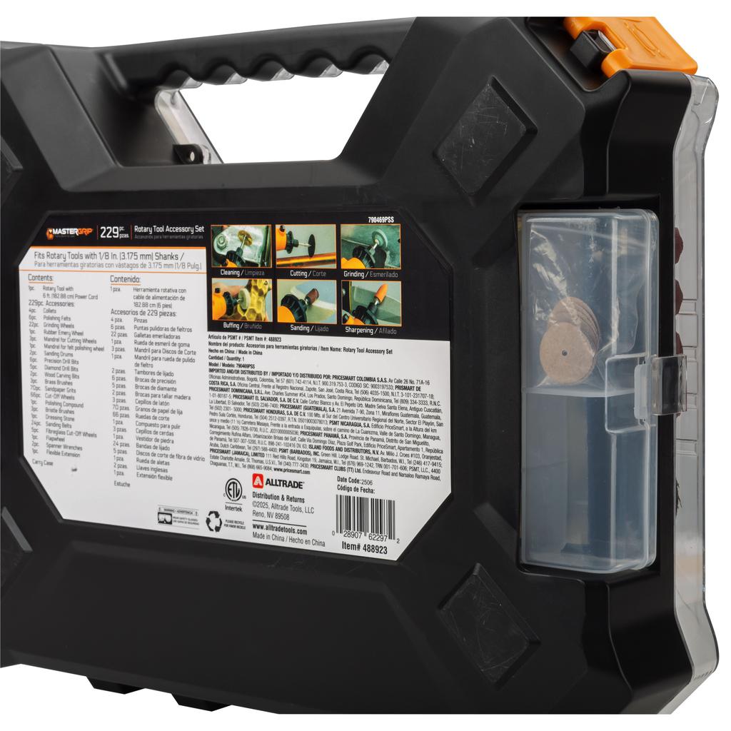 Mastergrip Juego de Herramientas Rotativas 229 Piezas 3