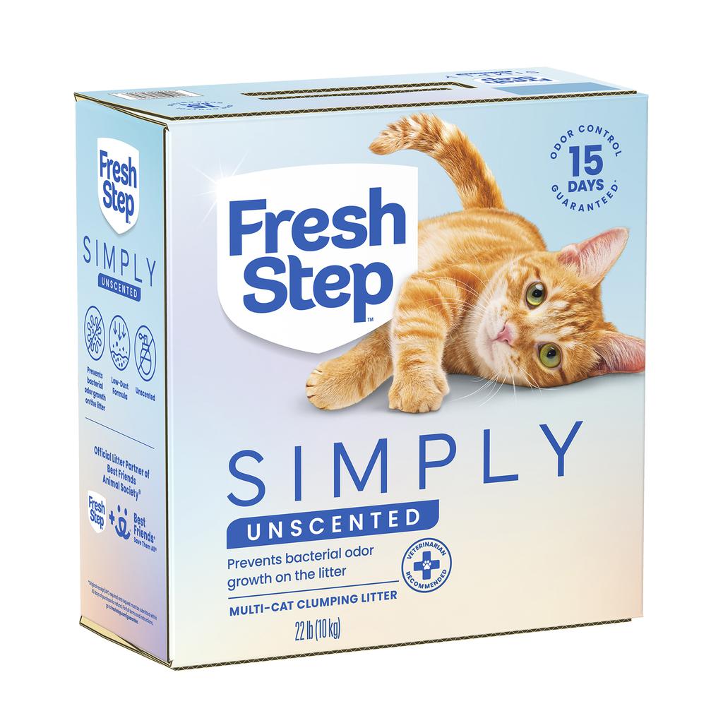 Fresh Step Arena Aglomerante para Gato Sin Fragancia 10 kg / 22 lb 2