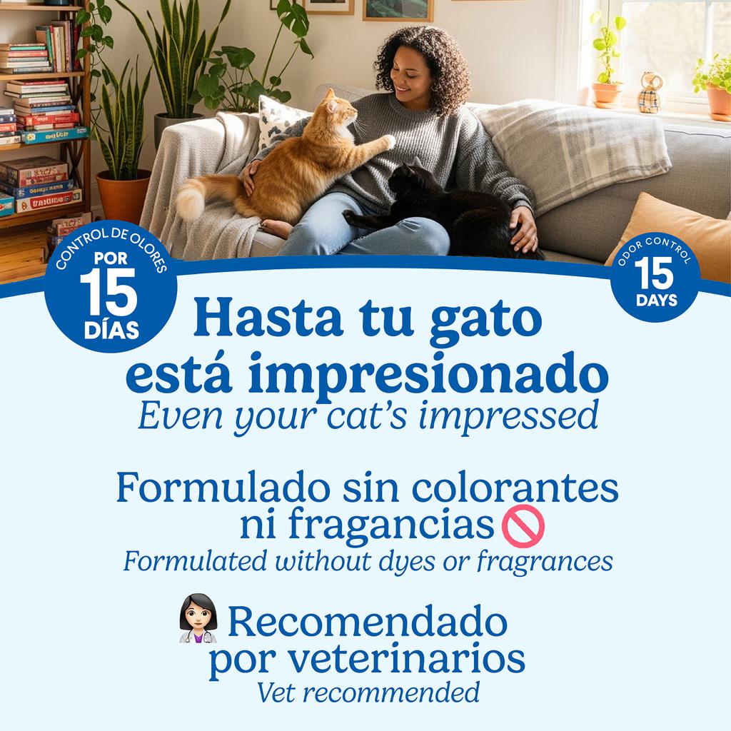 Fresh Step Arena Aglomerante para Gato Sin Fragancia 10 kg / 22 lb 4