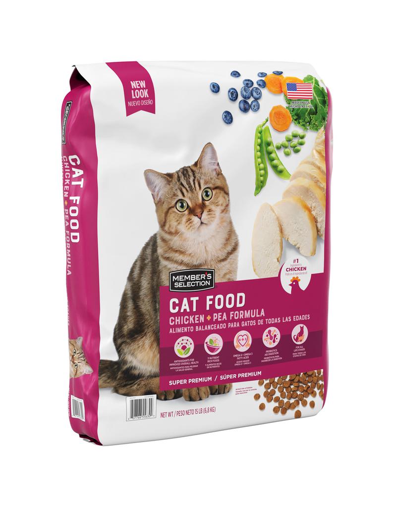 Member's Selection Alimento Balanceado con Pollo y Guisantes para Gatos de Todas las Edades 6.8 kg / 15 lb 2