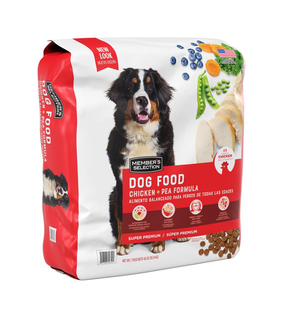 Member's Selection Alimento para Perros de Todas las Edades con Pollo y Guisantes 18.14 kg / 40 lb 2