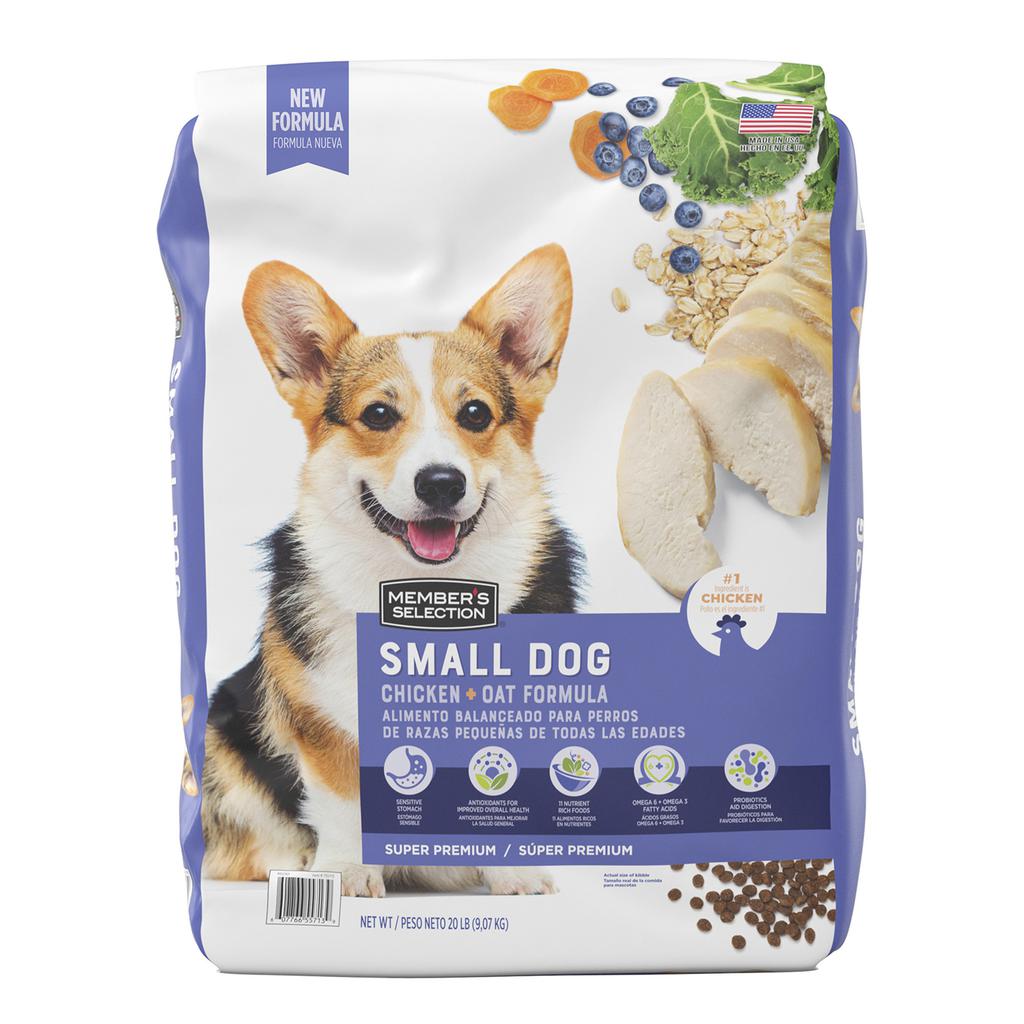 Member's Selection Comida para Perro Raza Pequeña Sabor Avena y Pollo 9.07 kg / 20 lb