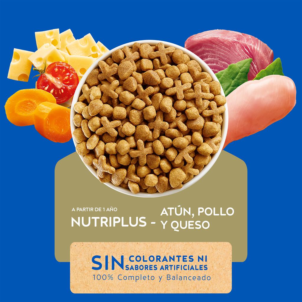 Cat Chow Nutriplus Comida para Gato 9 kg / 19.8 lb 5