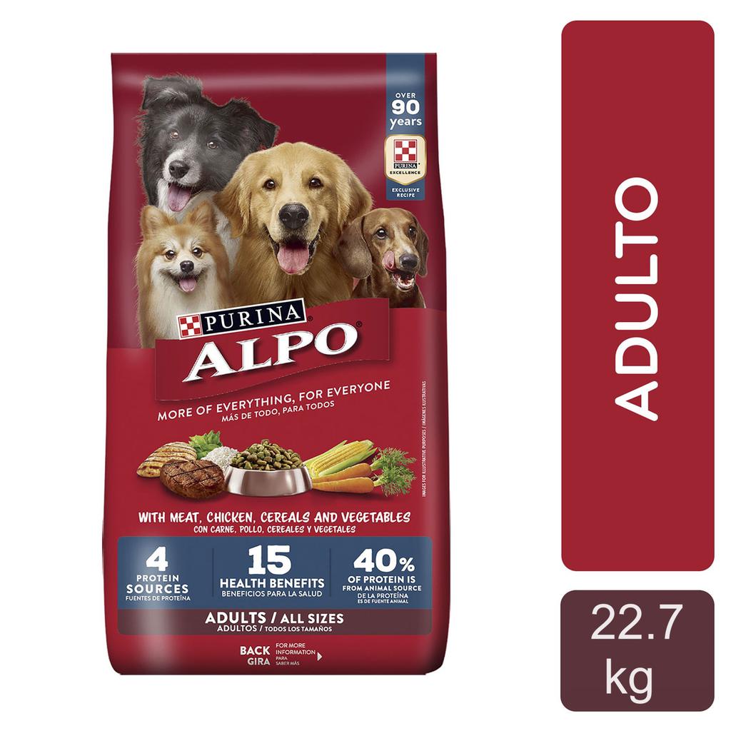 Alpo Comida Perro Adulto 22.7 kg / 50 lb