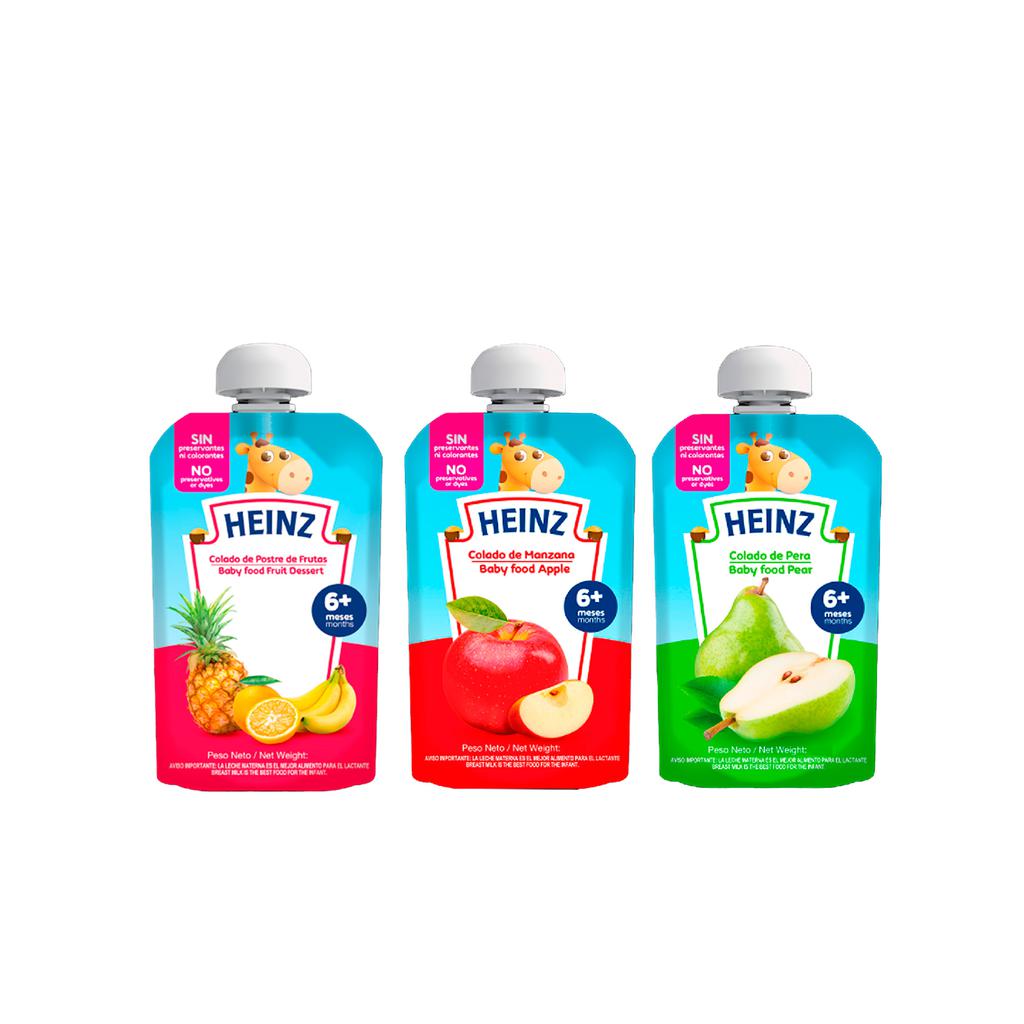 Heinz Colados Surtidos para Bebé 24 Unidades / 105 g / 3.7 oz 4
