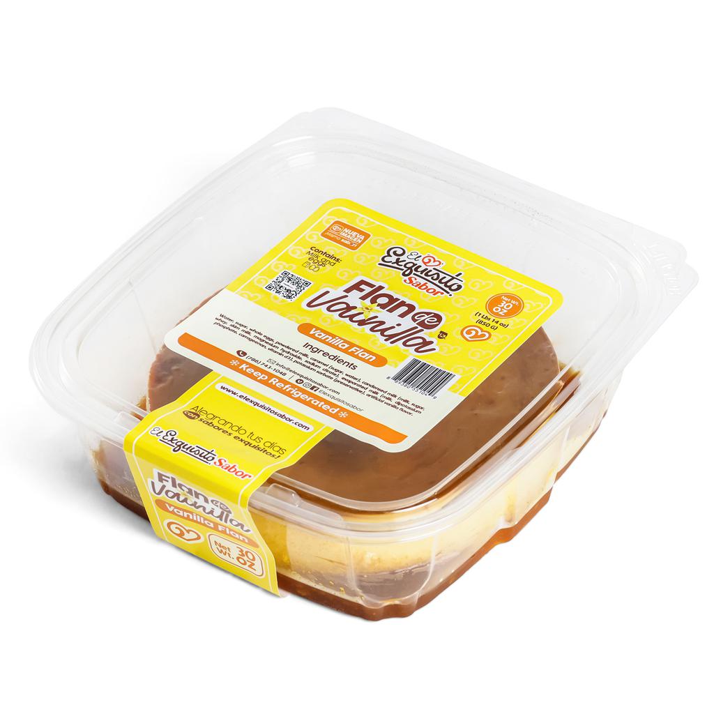El Exquisito Sabor Flan de Vainilla con Caramelo 2