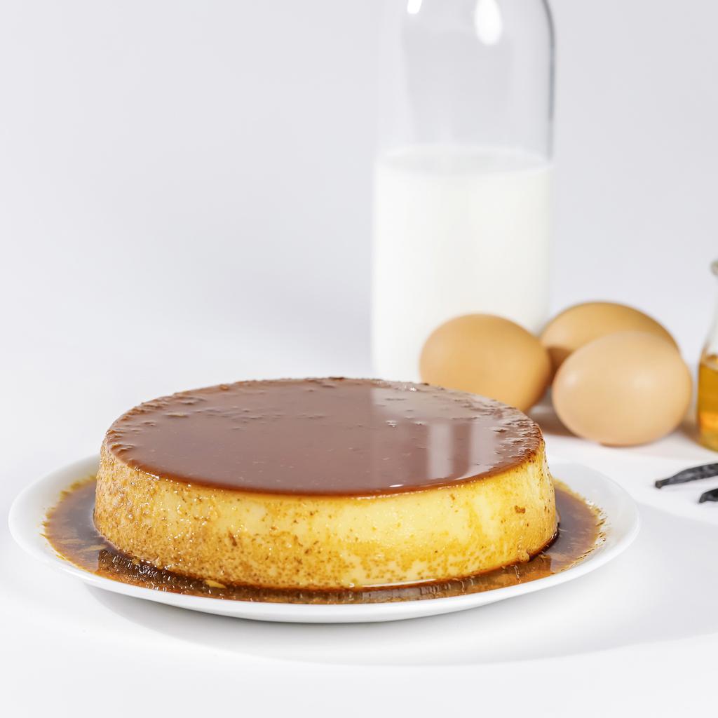 El Exquisito Sabor Flan de Vainilla con Caramelo 4