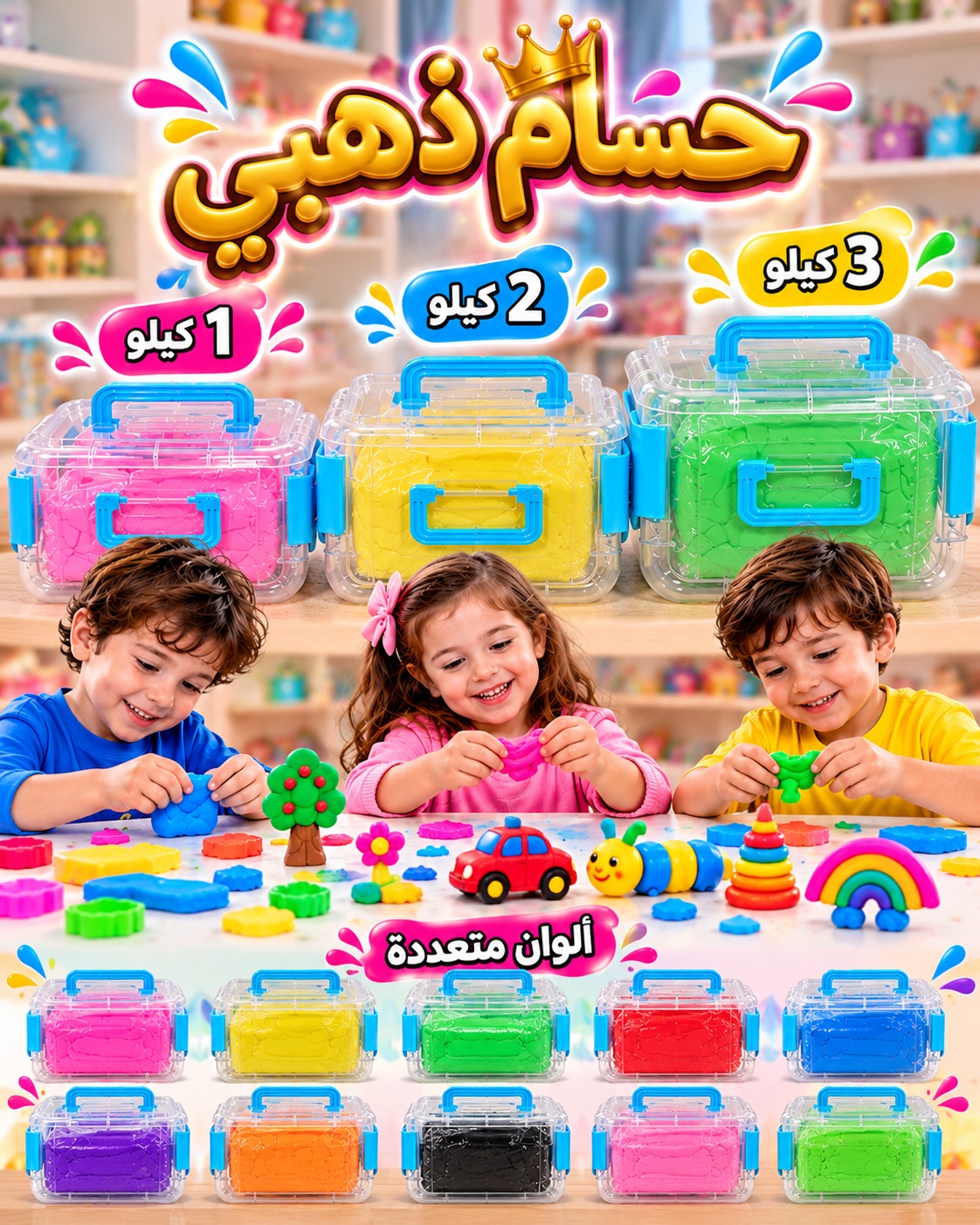 رمل تشكيل 3 احجام🏝️⛱️