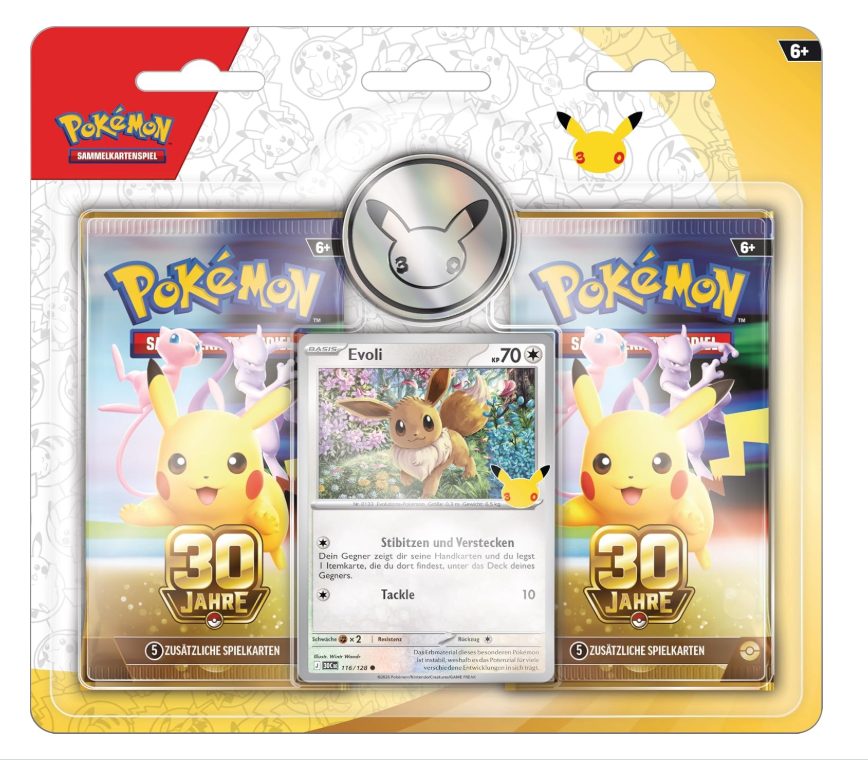 30 Jahre: Evoli 2-Pack Blister - Image 1