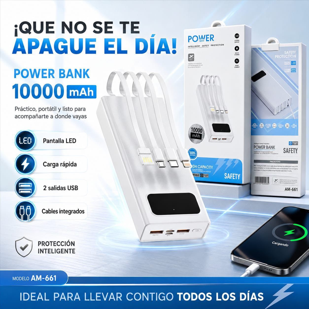 Power bank de 10mil 