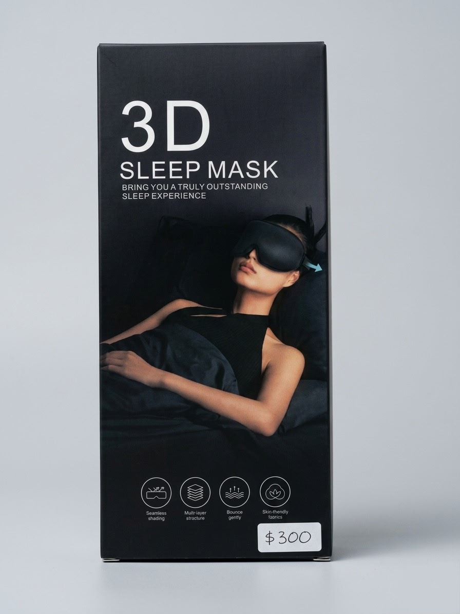 Antifaz para dormir 3D