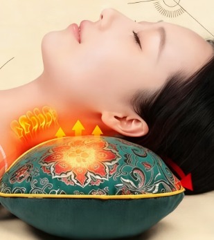 Almohada aromática para soporte lumbar y de cuello 3