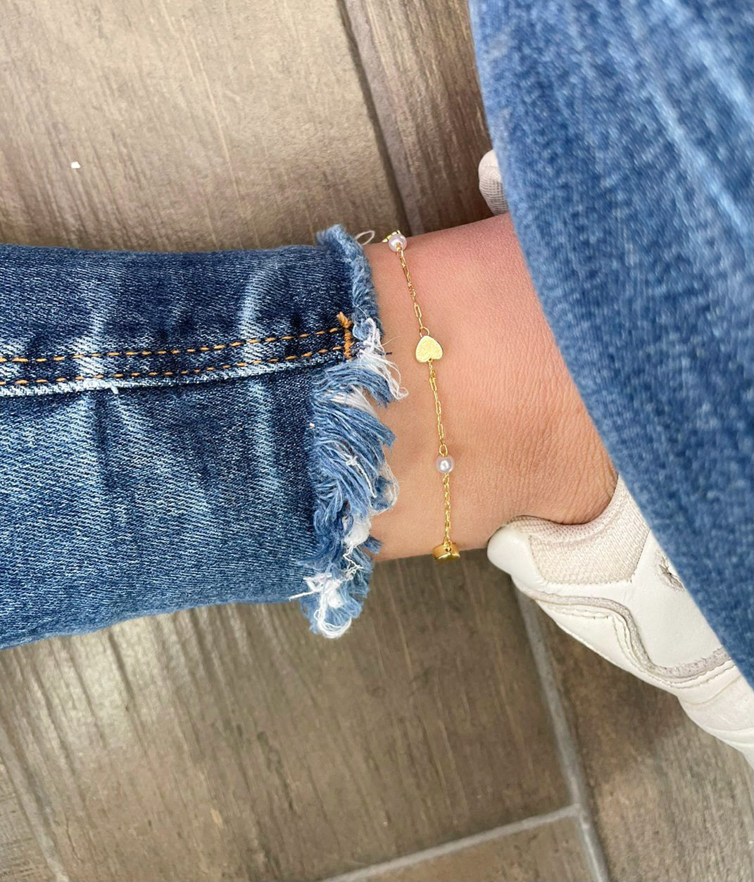 💙 Tobillera Cora Shine