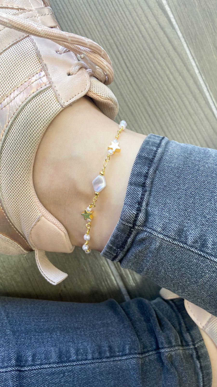 💙 Tobillera Sunlight Gold
