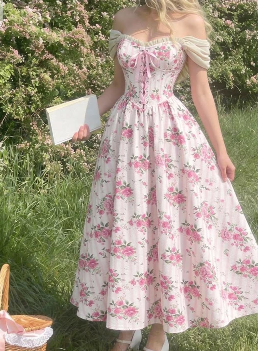 Vestido floral Romantico