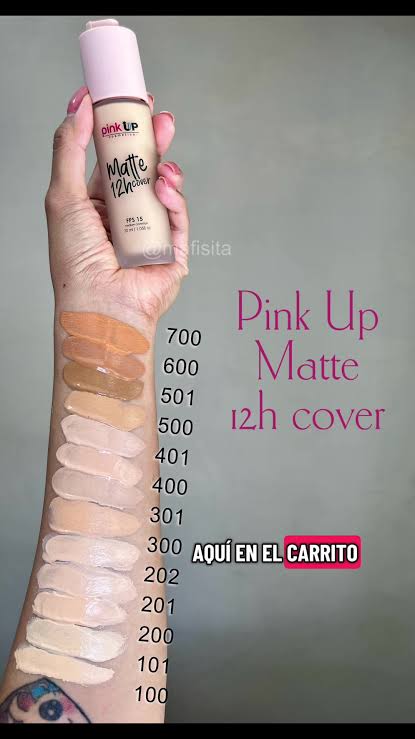 MAQUILLAJE LIQUIDO MATTE COVER 2