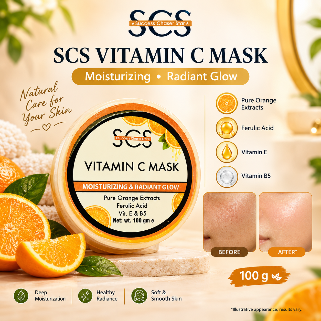 VITAMIN C GEL SKIN MASK 2