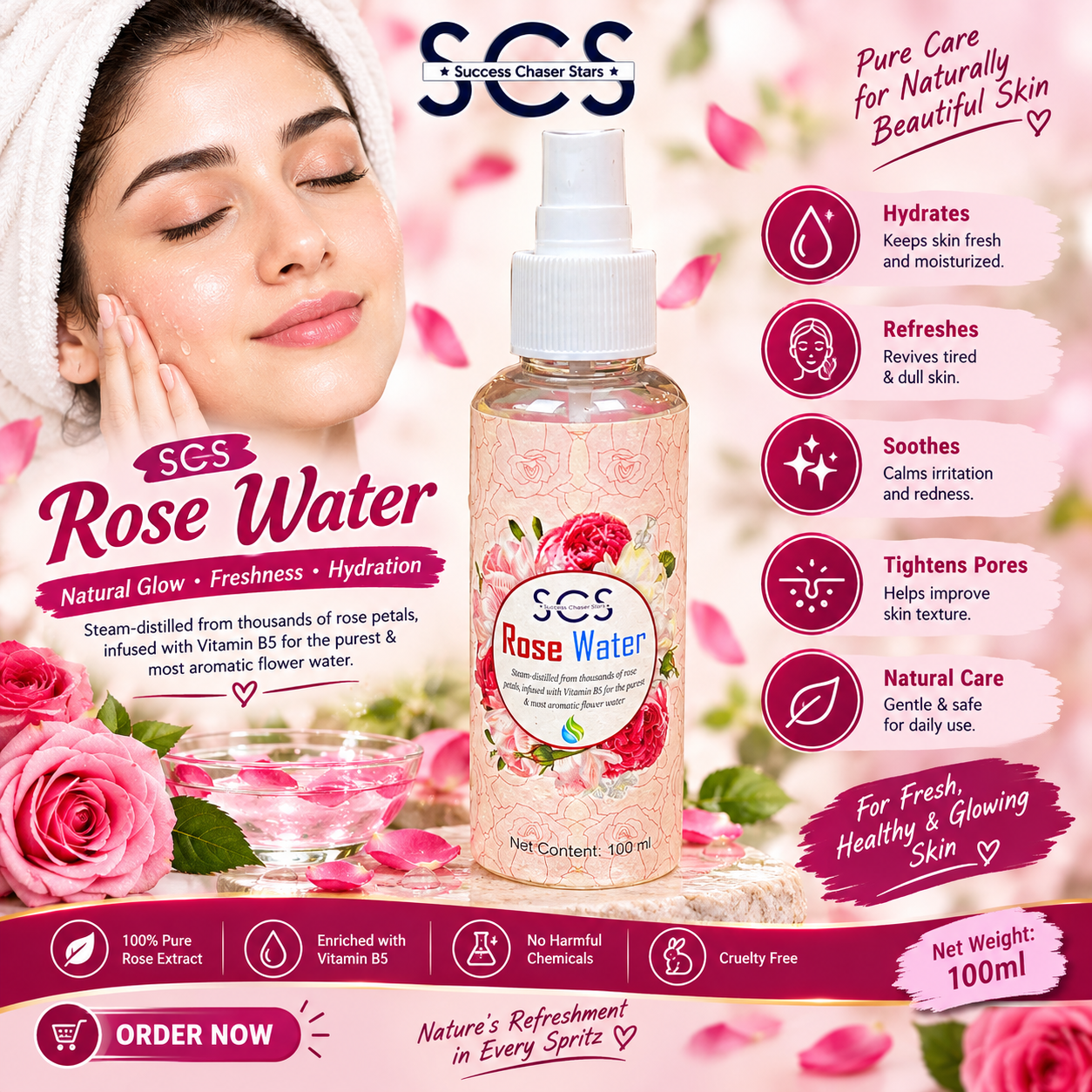ROSE WATER