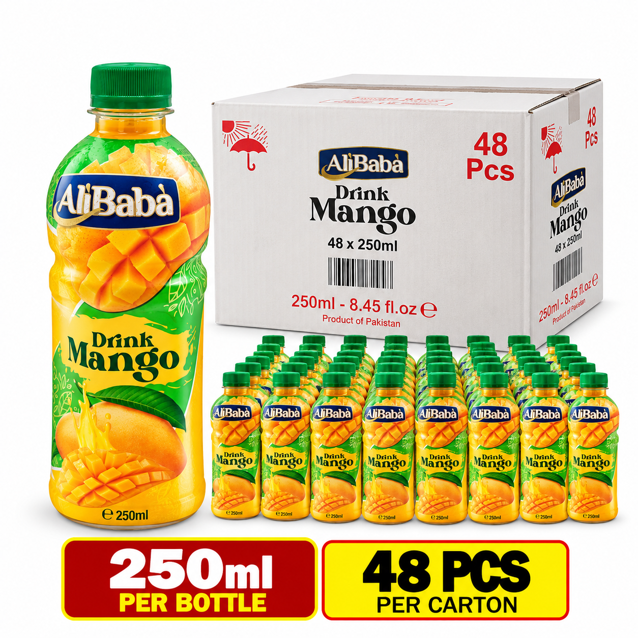 Alibaba Mango Drink 250mlx48