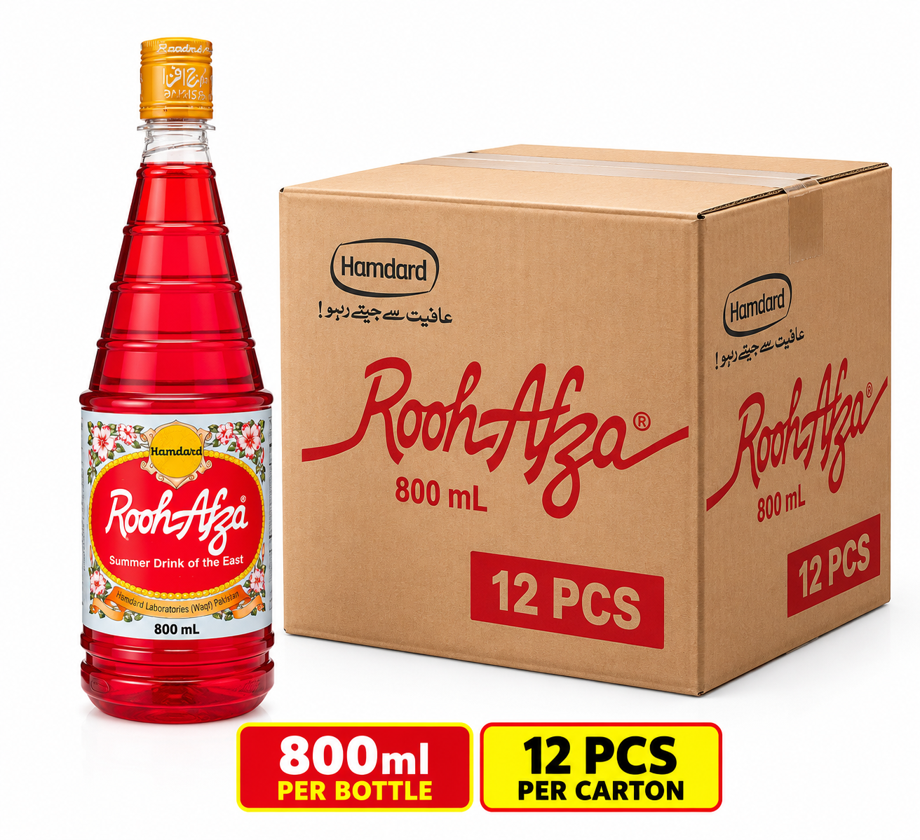 Rooh Afza 800MLx12
