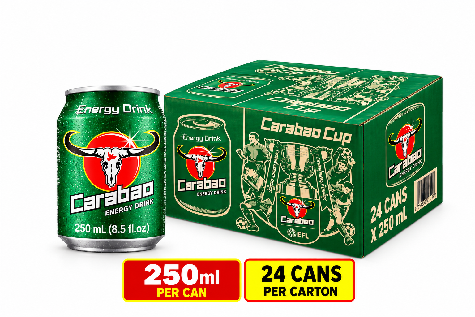 Carabao Energy Drink 250MLx24