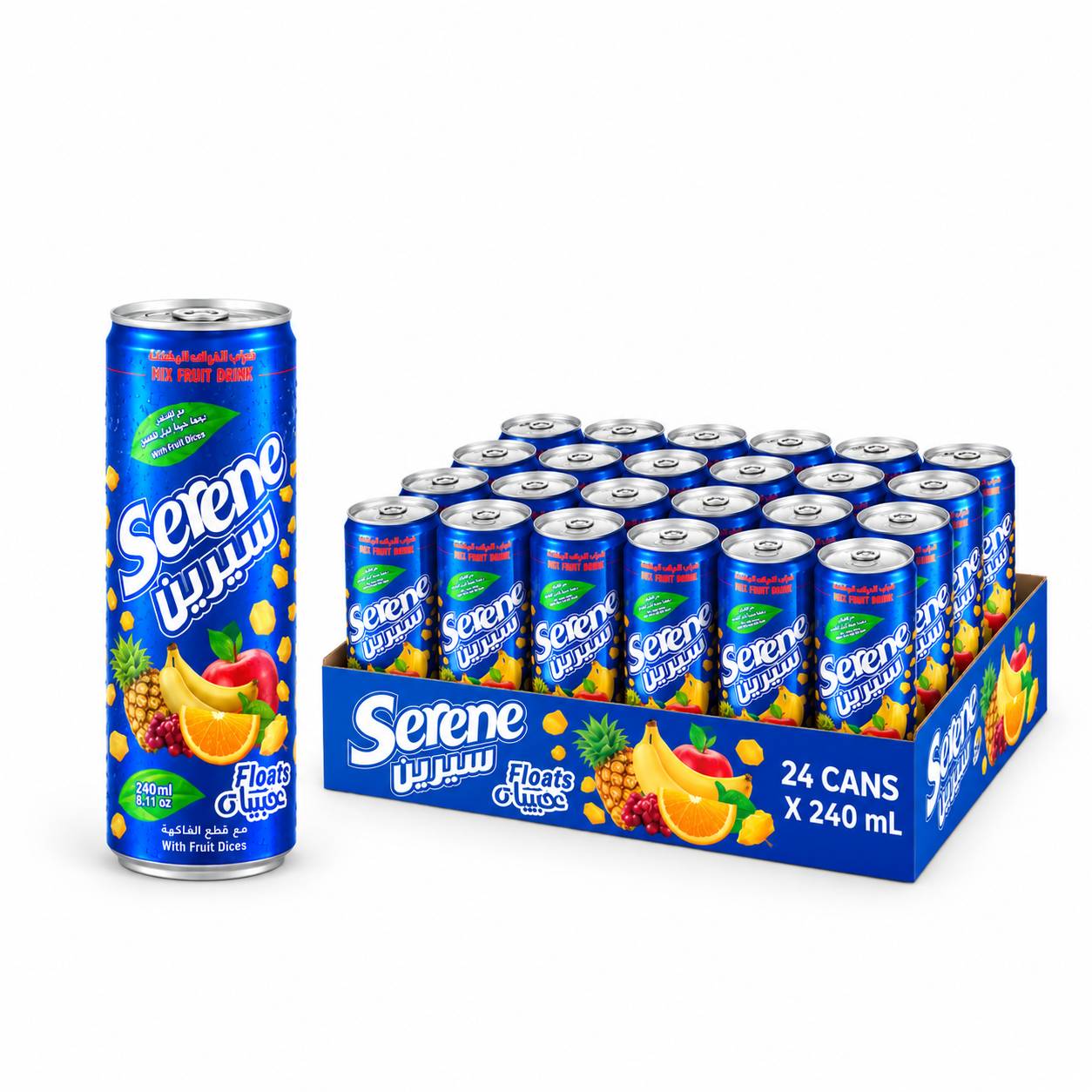 Serene Mix Fruits Rani 240MLx24