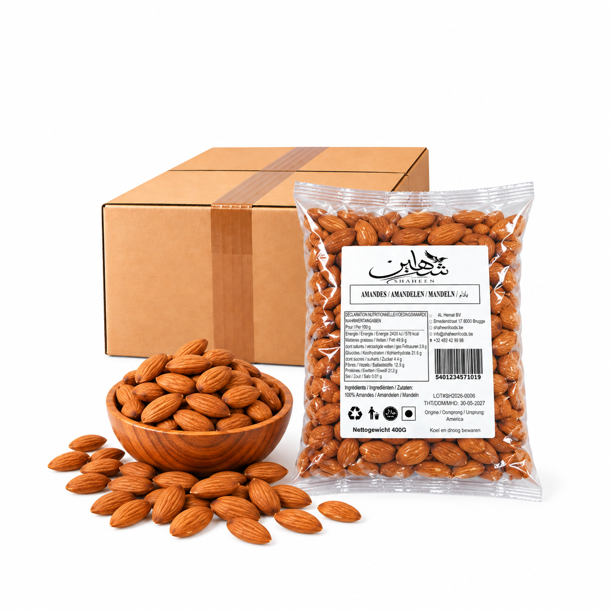 Shaheen Almond 400grx20