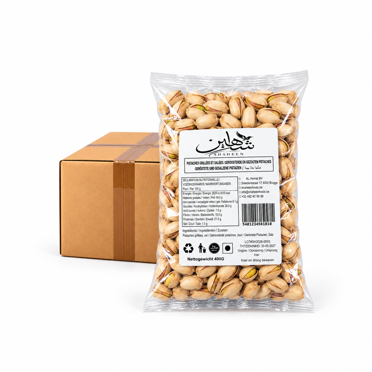 Shaheen Iranian Pistachio 400grx18