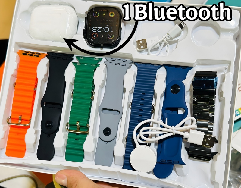 10 in 1 ultra max suit smart watch  - Image 1